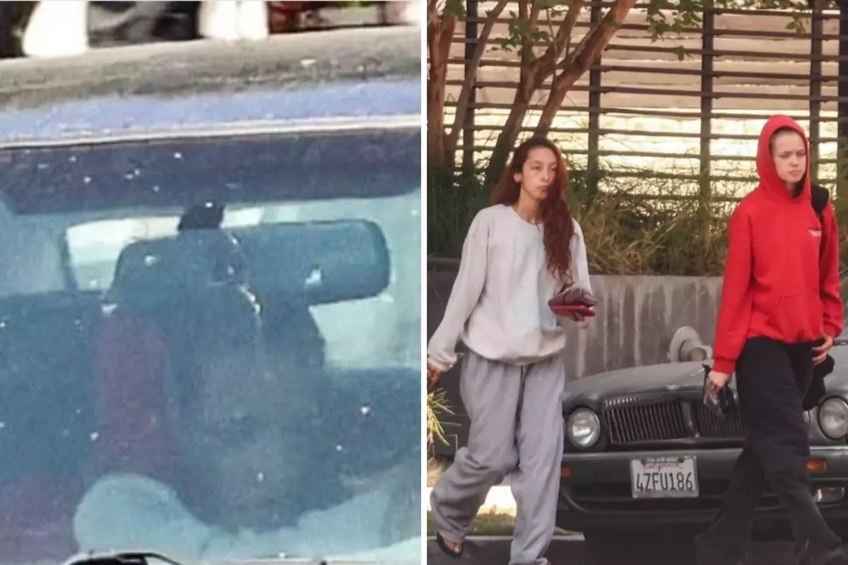 Angelina Jolie kızı Shiloh, arabada kız arkadaşı ile öpüşürken görüntülendi
