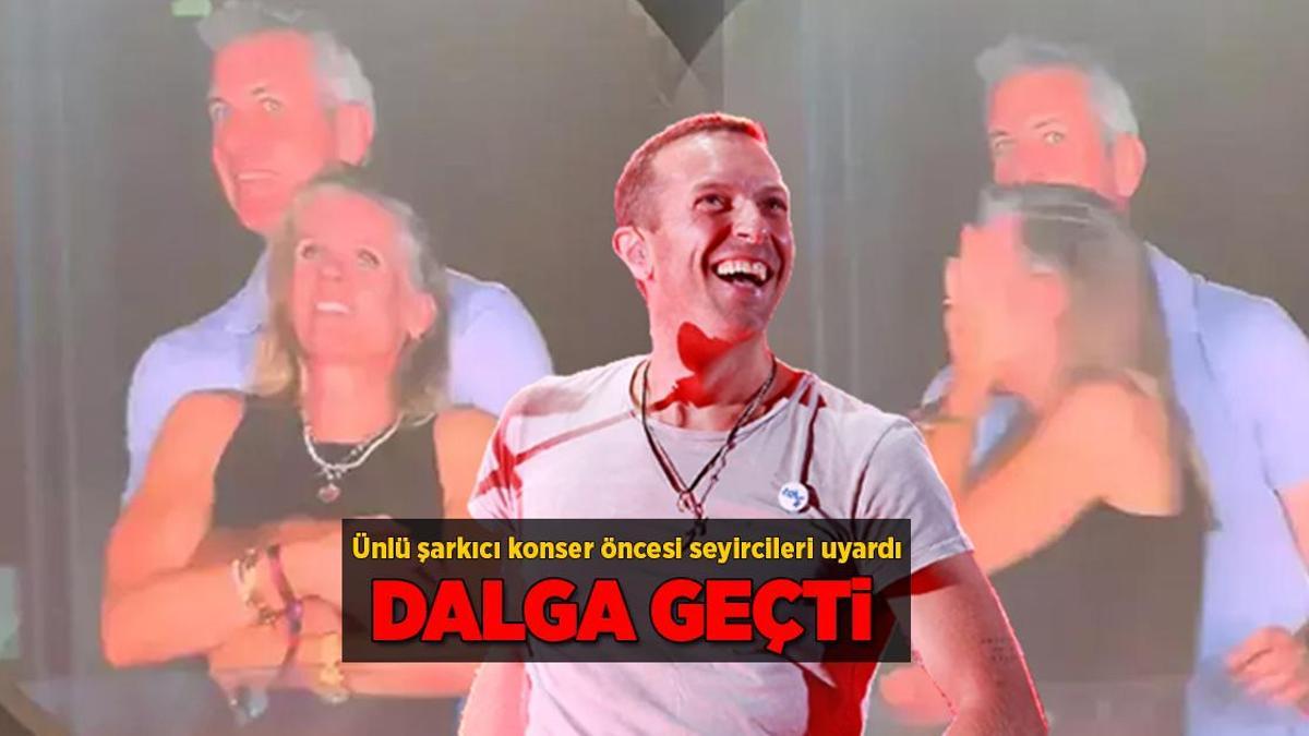 Coldplay skandalıyla dalga geçti! Ünlü müzikçi konser öncesi seyircileri uyardı