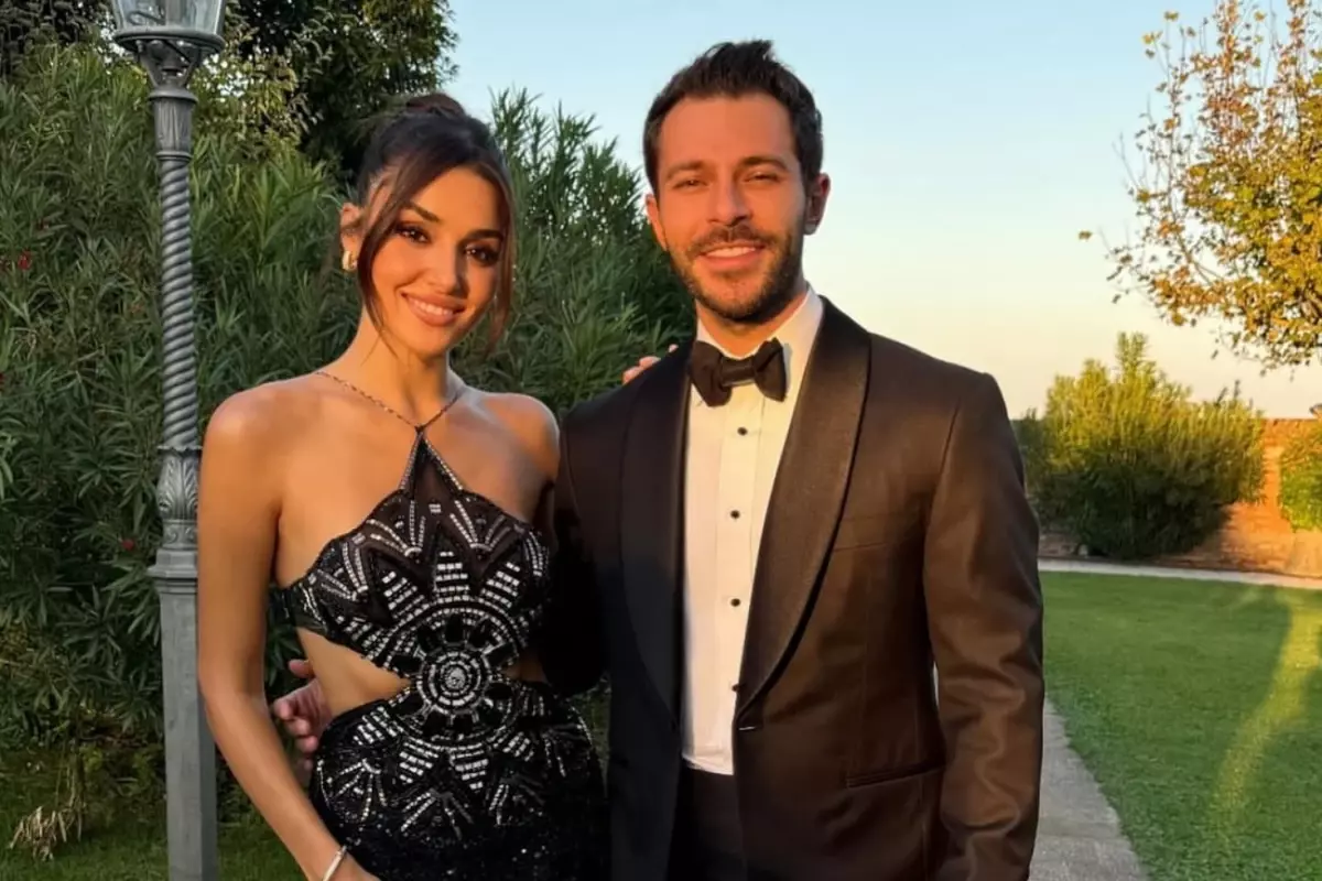 Hande Erçel ve Hakan Sabancı ayrılık iddialarına boşa çıkardı