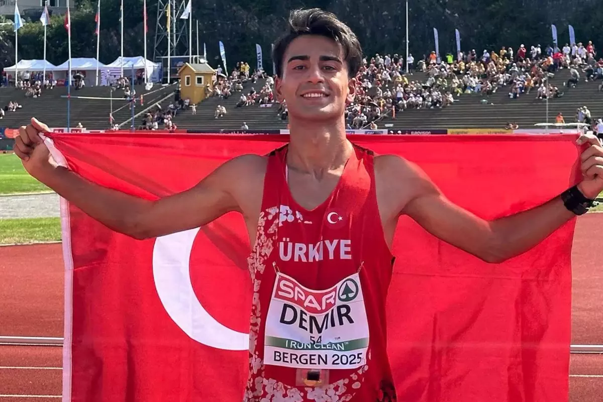 Milli atlet Mazlum Demir, 23 yaş altında Avrupa şampiyonu oldu