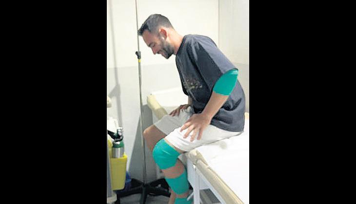 Dominik çekiminde şanssız kaza