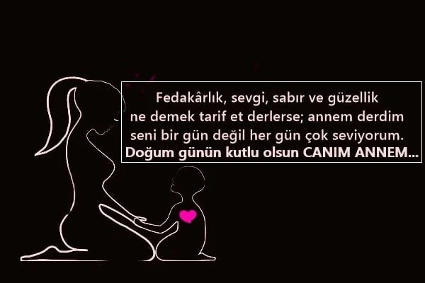 Anneye Doğum Günü Mesajları